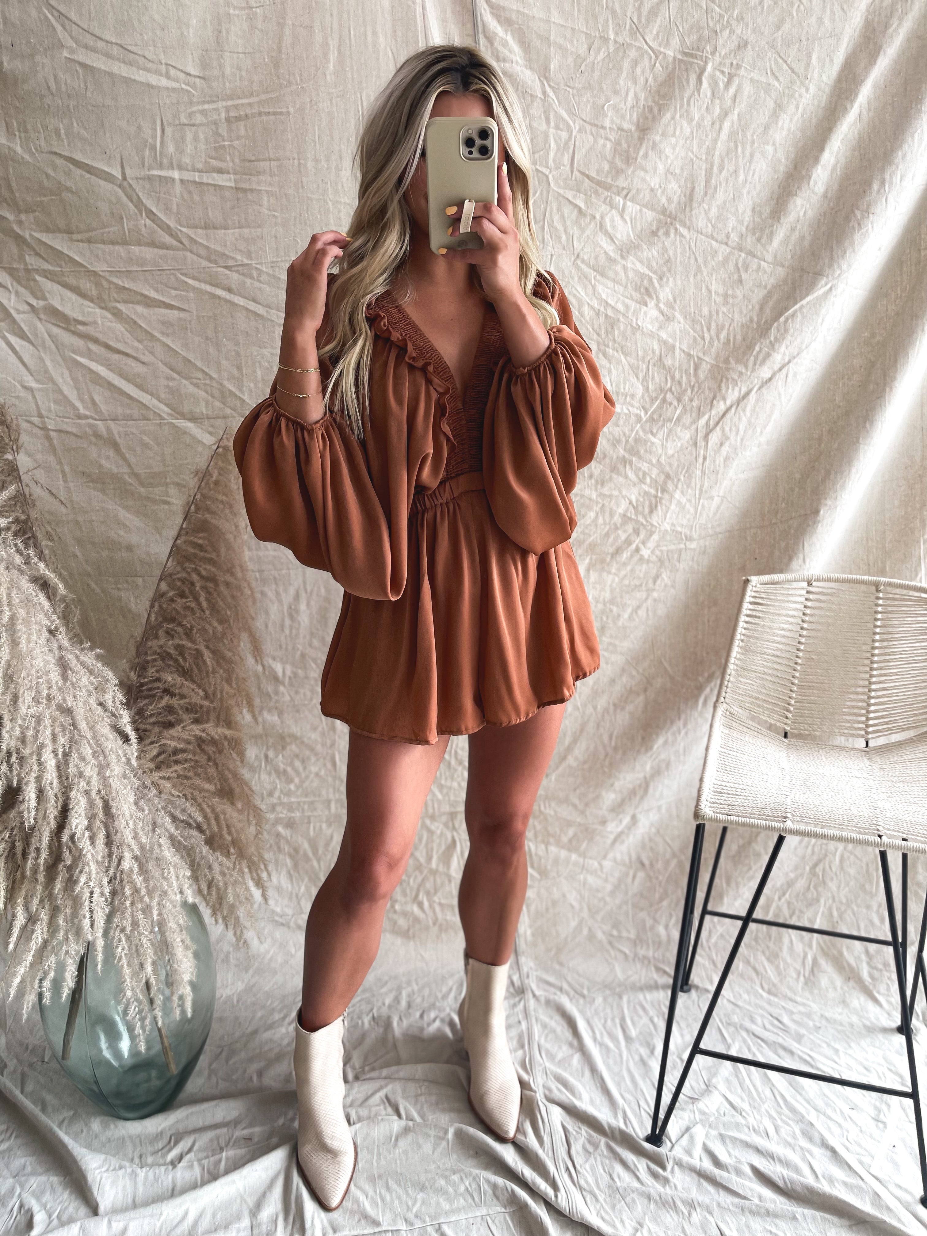 Next Level Romper in Rust