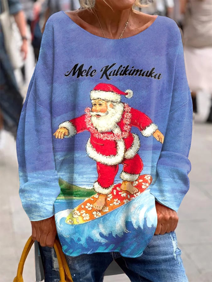 Women's Hawaiian Hibiscus Santa 