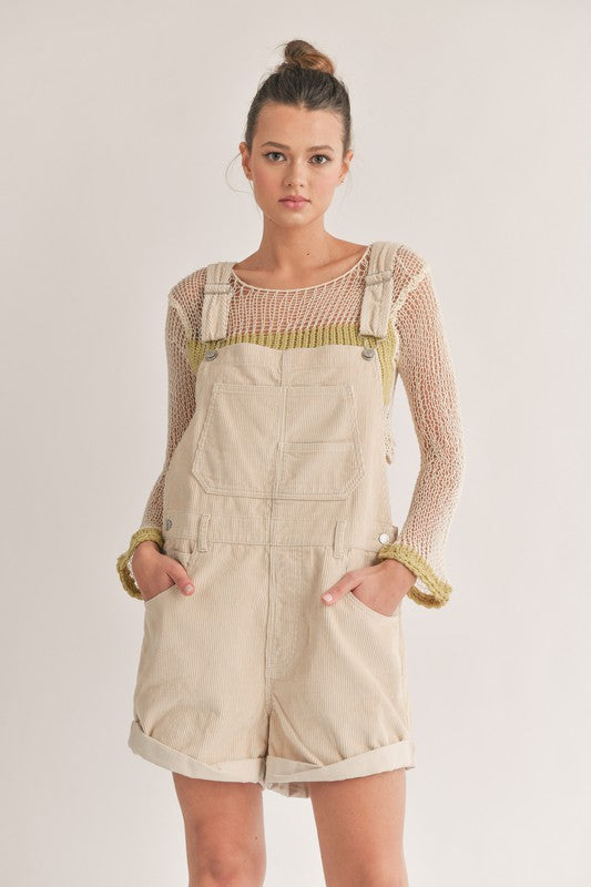 In Action Overalls in Oatmeal
